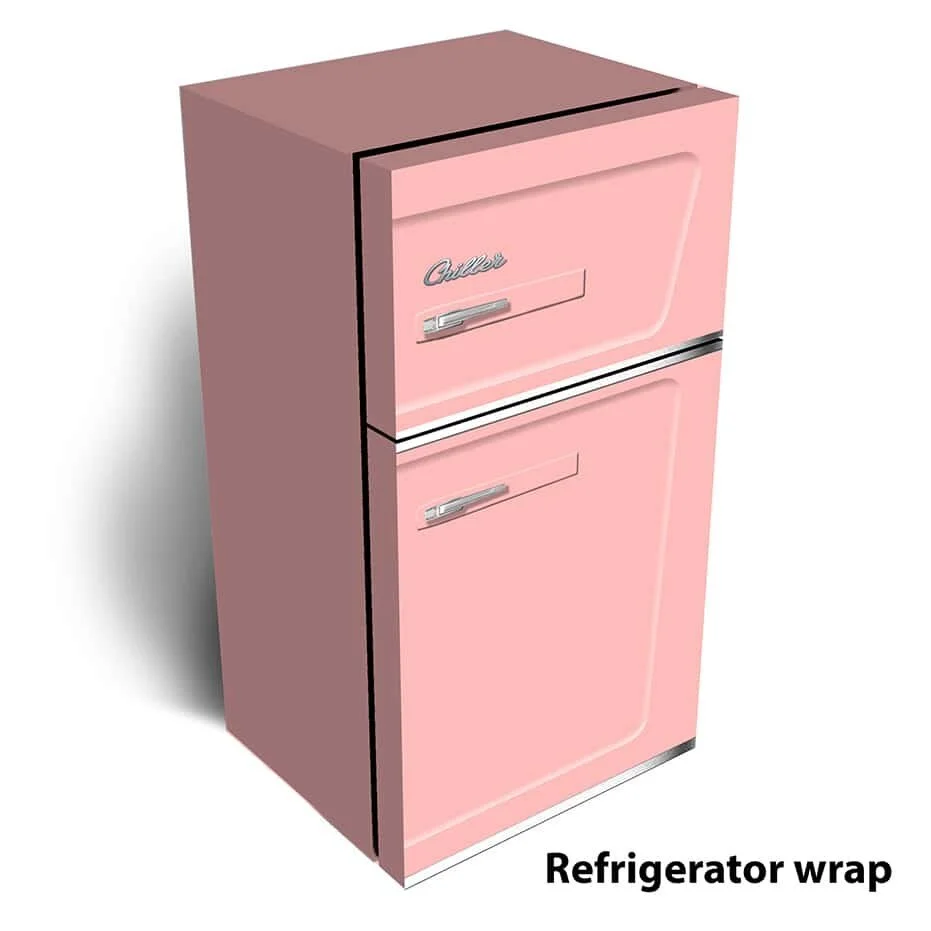 Vintage online pink refrigerator